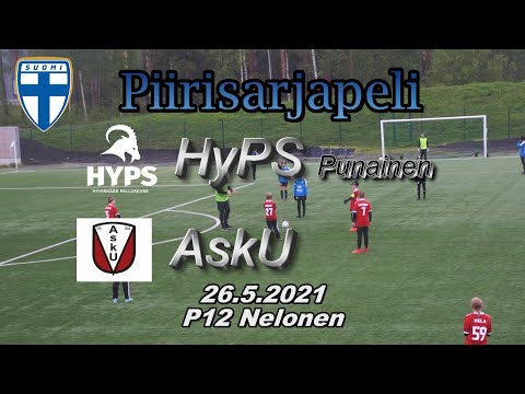 Piirisarja P12 MAALIT HyPS Punainen - AskU 26.5.2021