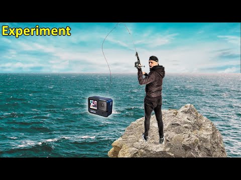 AM LEGAT UN GoPRO LA O LANSETA !!! *era sa pierd GoPRO-ul in apa*