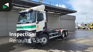 Renault C 430 6X4 20tons Dalby containersystem Lift+Steering axle Automa hook lift truck | Image 4 - Autoline