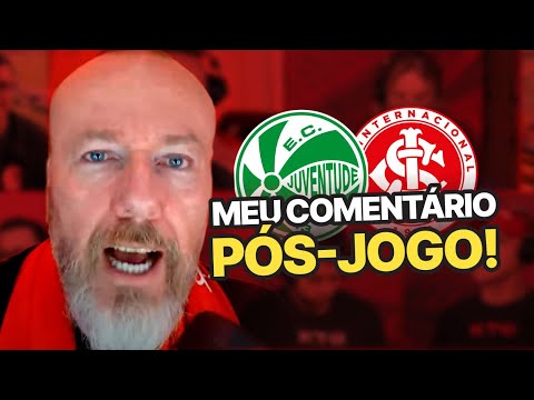 ESTREIA COM PROBLEMAS | COMENTÁRIO DE FABIANO BALDASSO | JUVENTUDE 1 X 1 INTERNACIONAL