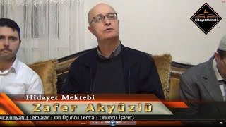 Zafer Akyüzlü - Hilkat düzeninde boşluk yoktur