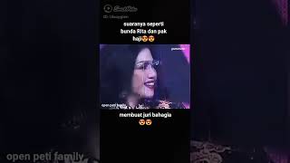 Download lagu Suara nya seperti bunda Rita dan pak haji 😍😍 membuat juri bahagia 😍😍 #aduhmamaeadacowokbajuhitam mp3