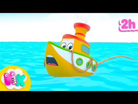 Le petit bateau sur l'eau ⛵️ Chansons pour Enfants | HeyKids en Français