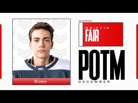 U17 Prep December POTM | Griffin Fair, STAR Hockey Academy