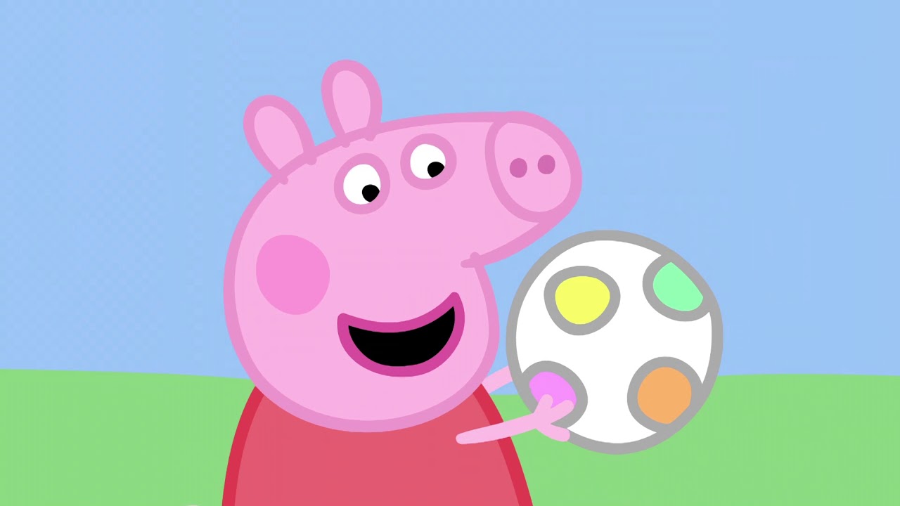 Свинка Пеппа S01 E08 : Свинья посередине (Английский)