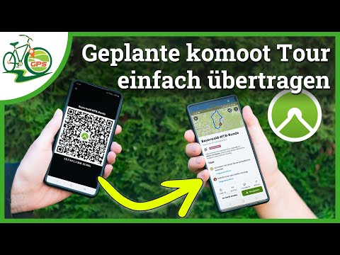 NEU 🆕 komoot Tour ganz einfach mit Freunden teilen - Neue QR-Code Option