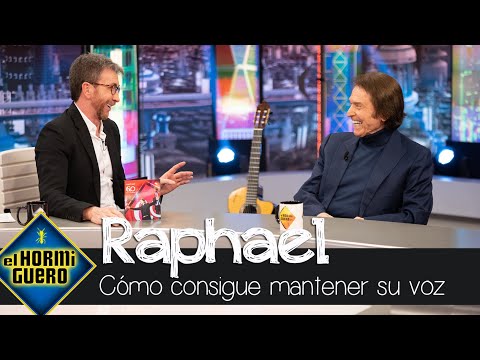 Raphael revela cómo consigue mantener su voz como hace 60 años - El Hormiguero