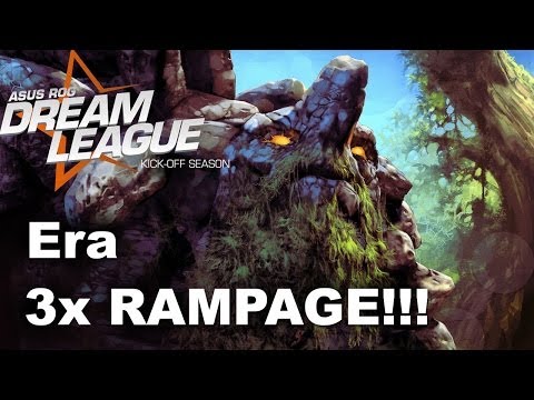 Era Tiny Triple RAMPAGE vs Na'Vi Fnatic Dota 2