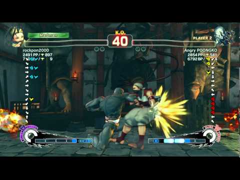 USFIV~ Seth (Angry POONKGO) vs.  Ibuki (rockpon2000) HD