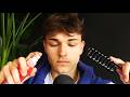 Friendly Haircut Roleplay ASMR Whispering Measuring Comb Tapping