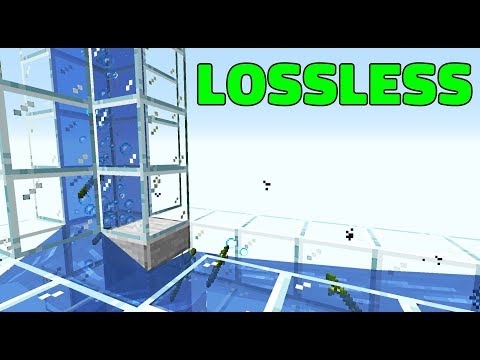 Perfect Lossless Item Elevator! | Minecraft [CHECK description]