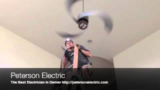 preview picture of video 'Highlands Ranch Colorado Best Electrician Ceiling Fan & Motor Tips'