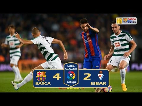 Barca 4-2 Eibar (Liga 2016-17)