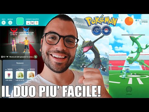 RAYQUAZA È IL PIÙ FACILE DI TUTTI *raid in duo* - Pokémon GO