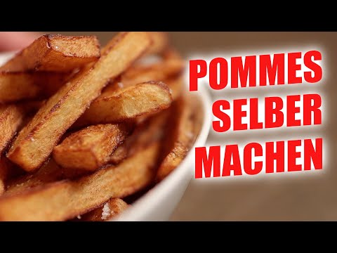 SO BEKOMMST DU POMMES GOLDBRAUN, CROSS & FLUFFIG! I BLUESMANN REZEPT