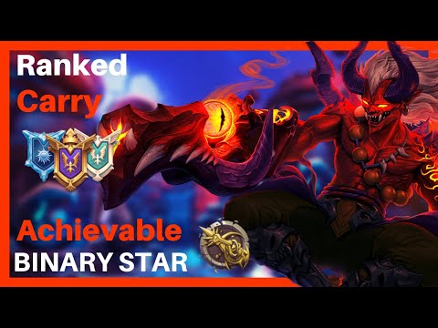 Best DMG Support Jenos Binary Star Ranked Gameplay | Paladins Ranked Competitive