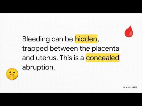 Antepartum Hemorrhage: Causes and Management