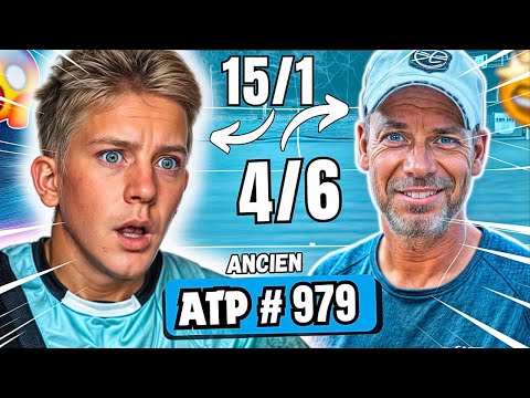 I'M FACING THIS FORMER ATP TOP 1000 PLAYER (He beat Marat Saffin Prime in a set) (4/6 VS 15/1)