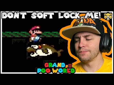 This Level STINKS! GRAND POO WORLD 2 Mario Romhack Part 9