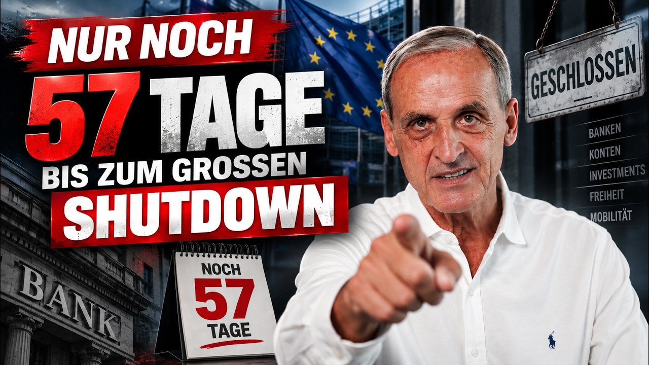 57 TAGE BIS ZUM SHUTDOWN‼️Was dann mit den Märkten passiert⁉️