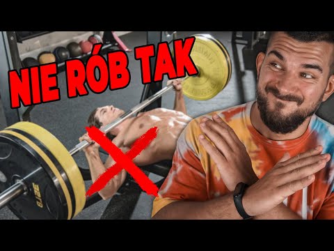 WYCISKANIE SZTANGI LEŻĄC - 7 NAJWIĘKSZYCH BŁĘDÓW