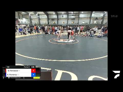 138 Lbs 1st Place Match - Darrell Nanpuya, WA Vs Abraham Pomeroy, CO 4155