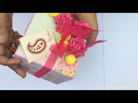 Raksha bandhan special explosion box | handmade – MYSH Crafts by Rupali Goyal