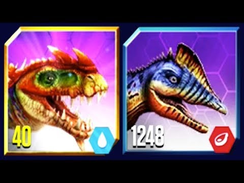 GORGOSUCHUS vs LEVEL 1200 ALANGASAURUS (JURASSIC WORLD)