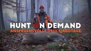 Anspruchsvolle Drückjagd mit @jagenNRW