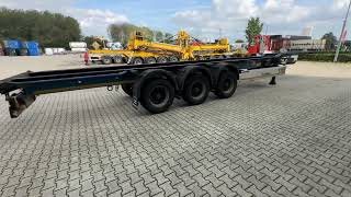 Kontajnerovy naves Krone 45FT High Cube / Empty weight: 4.230kg / BPW / Drum | Obraz 4 - Autoline