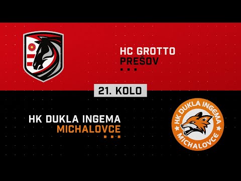 21.kolo HC Grotto Prešov - HK Dukla INGEMA Michalovce HIGHLIGHTS