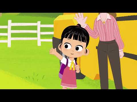 Little Hands 1 Unit 4 Chant - Bye-bye.