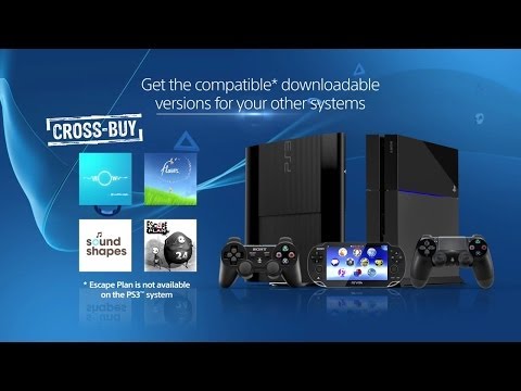 Playstation 4 - Cross Buy Games (Flower, Flow, Sound Shapes, Escape Plan) TRUE-HD QUALITY