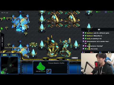 1:1 Against Wk`QlolQ Part 2 | Starcraft Fastest Map Ever 2023