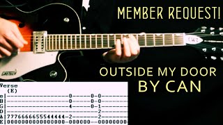 Member Request! Outside My Door by Can Guitar Tab Lesson &amp; Chords / Solo