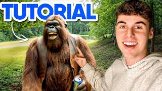 I Made a VIRAL Bigfoot Vlog in 10 Minutes with AI