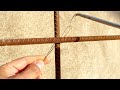 Tying reinforcing steel bars | How to tie rebar (Very CLEAR steps)
