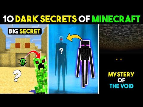 Top 10 *DARK SECRETS* 😱 Of Minecraft That Will Blow Your Mind | Minecraft Conspiracy Theories Part 1