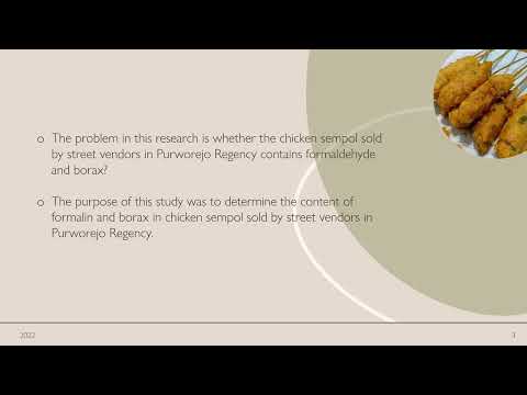 BIS 4 2022 Roisu  et al FORMALIN AND BORAX CONTENT OF CHICKEN SEMPOL MARKETED mp4