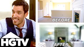 Modern Industrial Living Room Transformation | Brother vs. Brother | HGTV