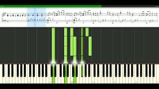 Keane - Hamburg song [Piano Tutorial] Synthesia