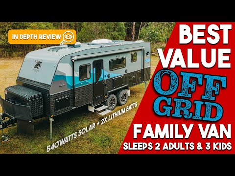Best Value? Unlock Affordable Off-Grid Adventures with the Snowy River SRT-22F Family Caravan!