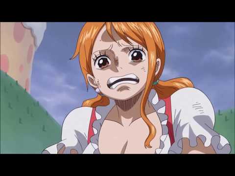 One Piece  (Nami Slaps Sanji)  (ep808)