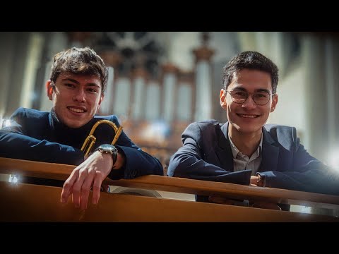 Marche (dite) des Soldats de Robert Bruce - Duo Orgue et Trompette à l'église de Revel