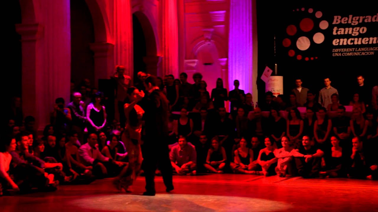 Bruno Tombari y Mariangeles Caamano @ Belgrade Tango Encuentro 2012 (3/4)