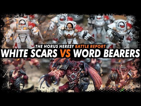 White Scars vs Word Bearers - The Horus Heresy (Battle Report)
