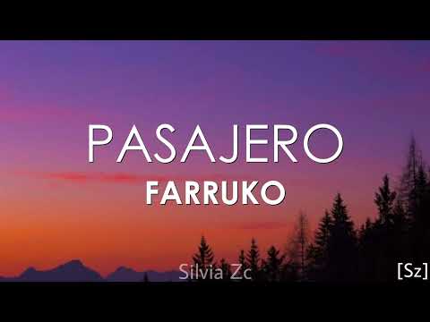 Farruko - Pasajero (Letra)