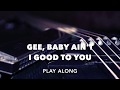 Gee, Baby Ain't I Good To You (Redman) - Backing track + music sheet