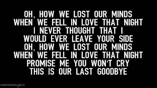 KESHA - LAST GOODBYE LYRICS