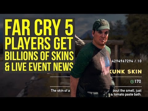 Far Cry 5 Live Event News, Players Get Billions of Skins & More Far Cry 5 News (Far Cry 5 DLC)